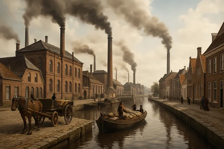 De 19e eeuw: industrialisatie en vooruitgang