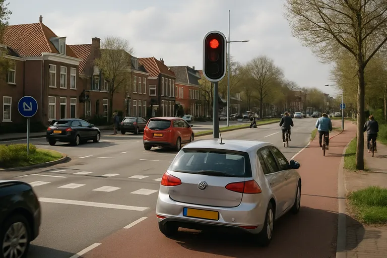 Verkeerssituatie in meppel